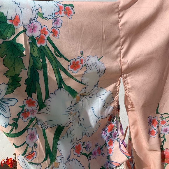 New Bohemian Mixed Print Kimono Duster Wrap Jacket - Picture 7 of 16